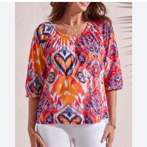 Tribal Vibrant Multicolor Women's Top